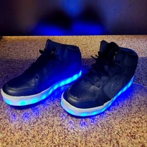 Skechers Energy Lights unisex light up sneakers big Boy size 4
